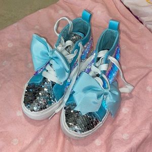 Girls JOJO Siwa Sequenced High Top Sneakers